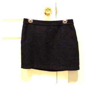 Navy Wool Skirt - Gap Size 6